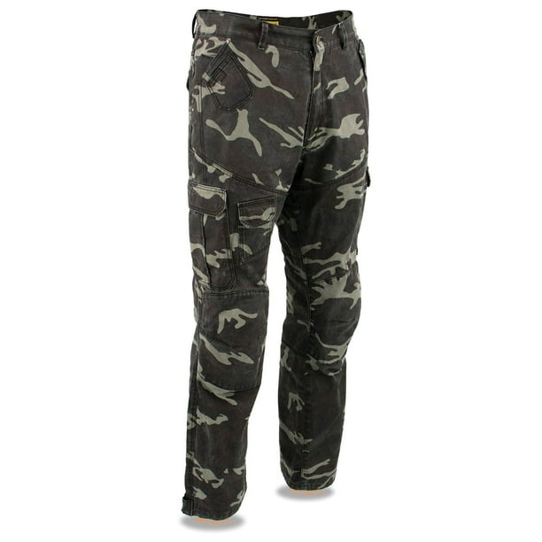 Milwaukee Performance Mens Camo Cargo Jeans Reinforced With Aramid Camoflauge, 44
